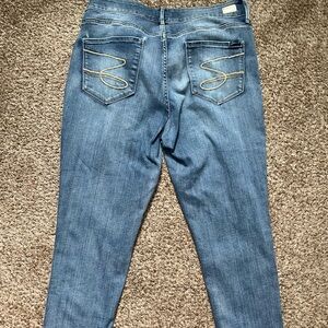 Seven7 Women's Blue Skinny Jeans